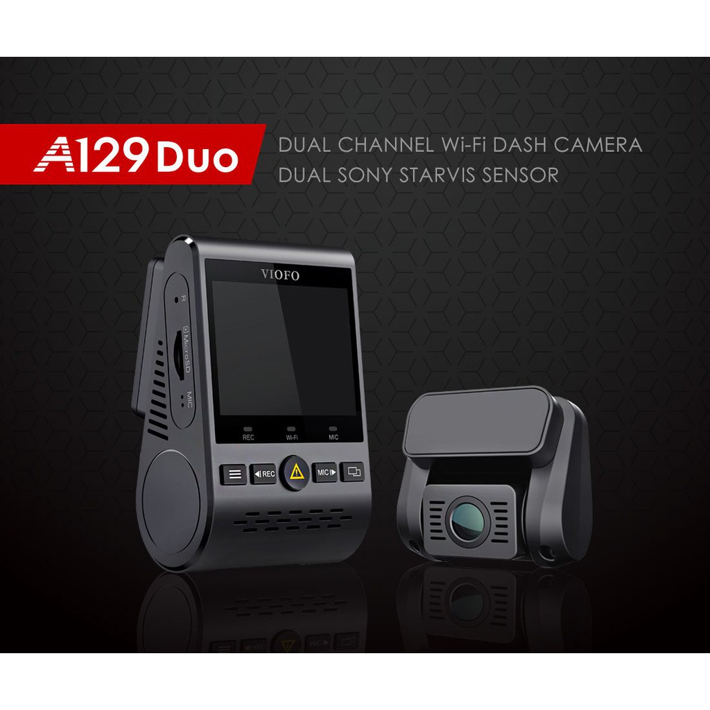 מצלמת הרכב הכפולה מהמובילות בשוק, הViofo A129 Duo!