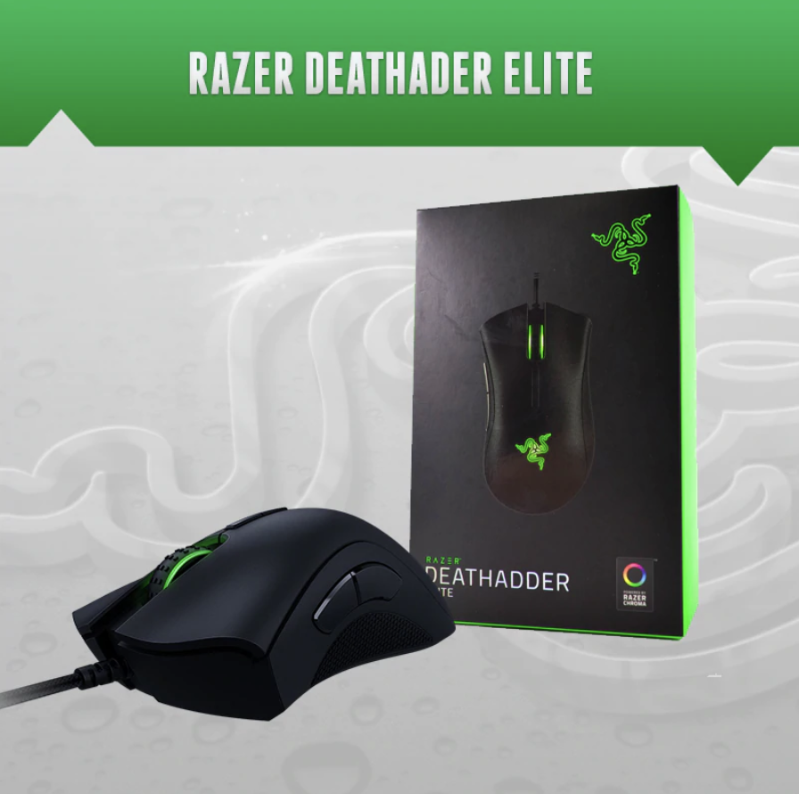‏עכבר גיימרים חוטי Razer Deathadder Elite רייזר במחיר חיסול!