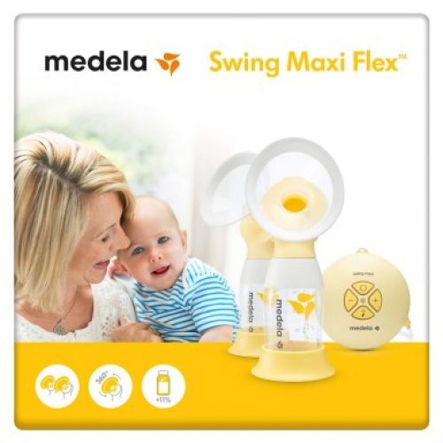 Medela Swing Maxi Flex, משאבת חלב כפולה, מתנה ליולדת הטרייה.
