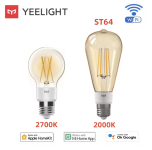 נורת רטרו חכמה עגולה או ארוכה מבית Yeelight במחיר שווה ומשלוח חינמי לגמרי!
