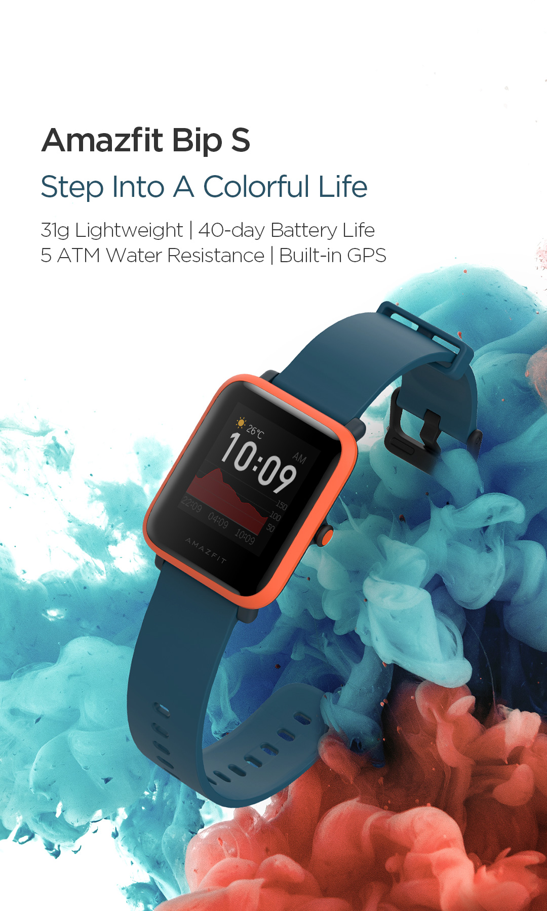 שעון ספורט איכותי ואמין ללא גימיקים Amazfit Bip S