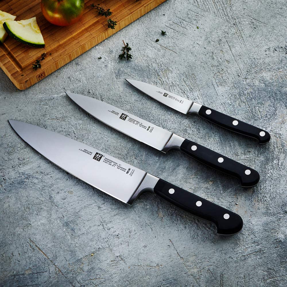 Zwilling Professional "S"   – סט 3 הסכינים היוקרתיות של צווילינג במחיר מטורף!