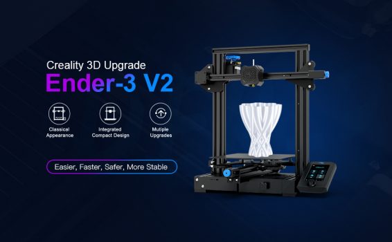 מדפסת התלת מימד המשתלמת בשוק Creality 3D Ender-3 V2 בדיל שווה!