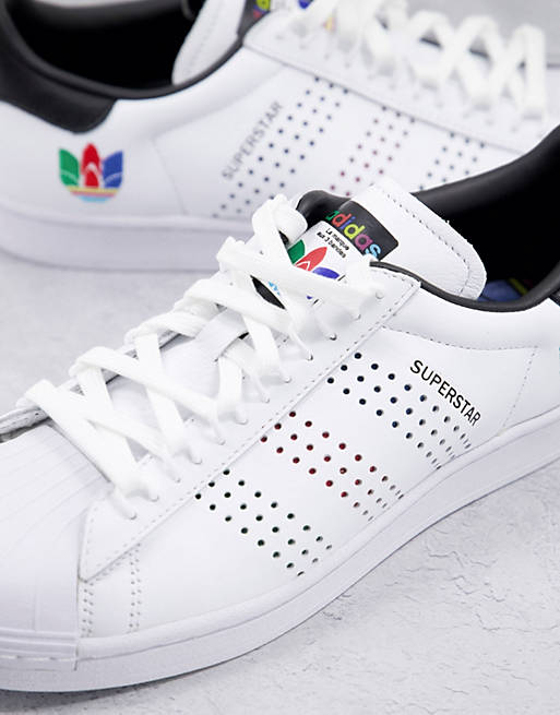 נעלי היוניסקס עם השרוכים בצבעים adidas Originals Superstar בדיל אש! 200622368-1-greenblack