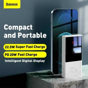 המטען הנייד Baseus 22.5W Mini   – כי דברים טובים באים באריזות קטנות!