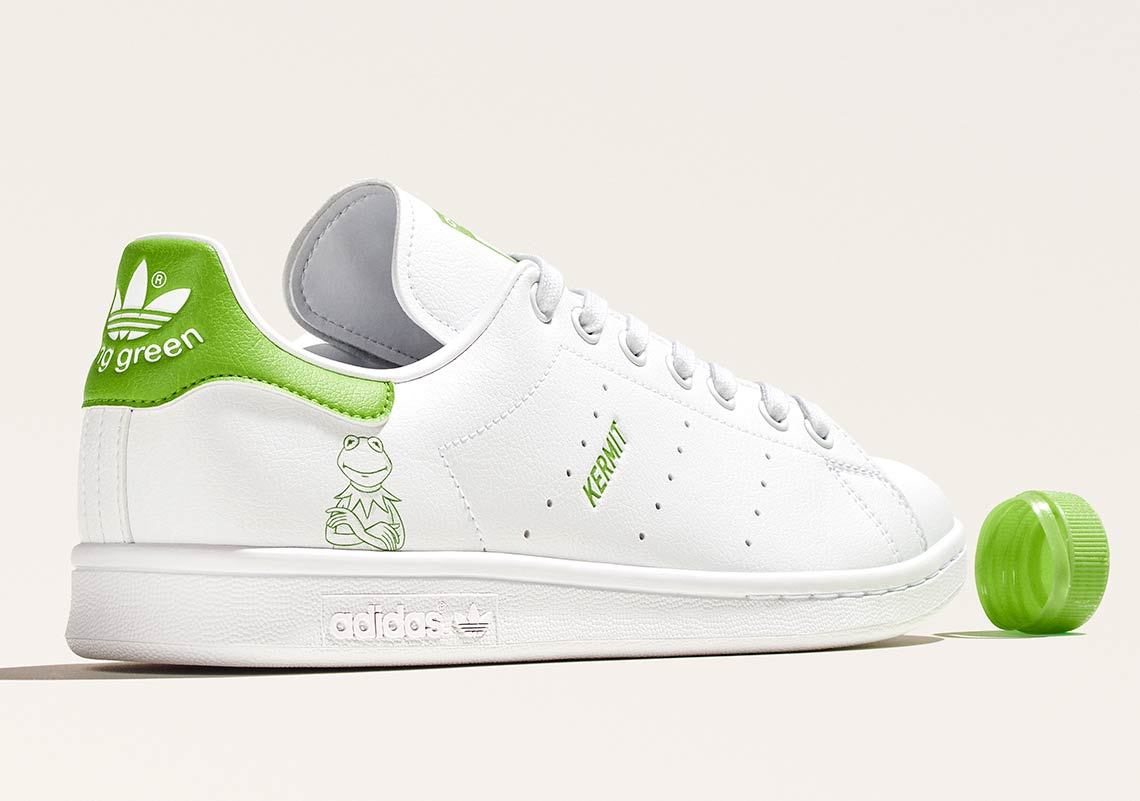 נעלי סניקרס STAN SMITH X Disney's Kermit במחיר מיוחד! Kermit-the-Frog-adidas-Stan-Smith-Forever-6