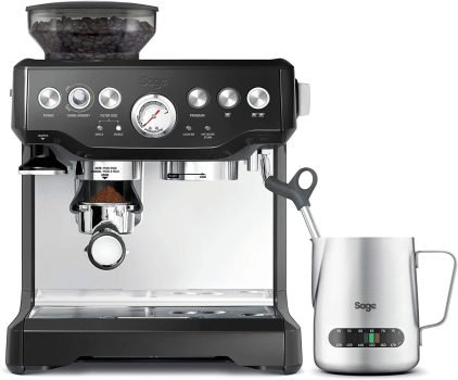 מכונת הקפה המקצועיות Sage Barista Express בעיצוב נקי ואלגנטי!