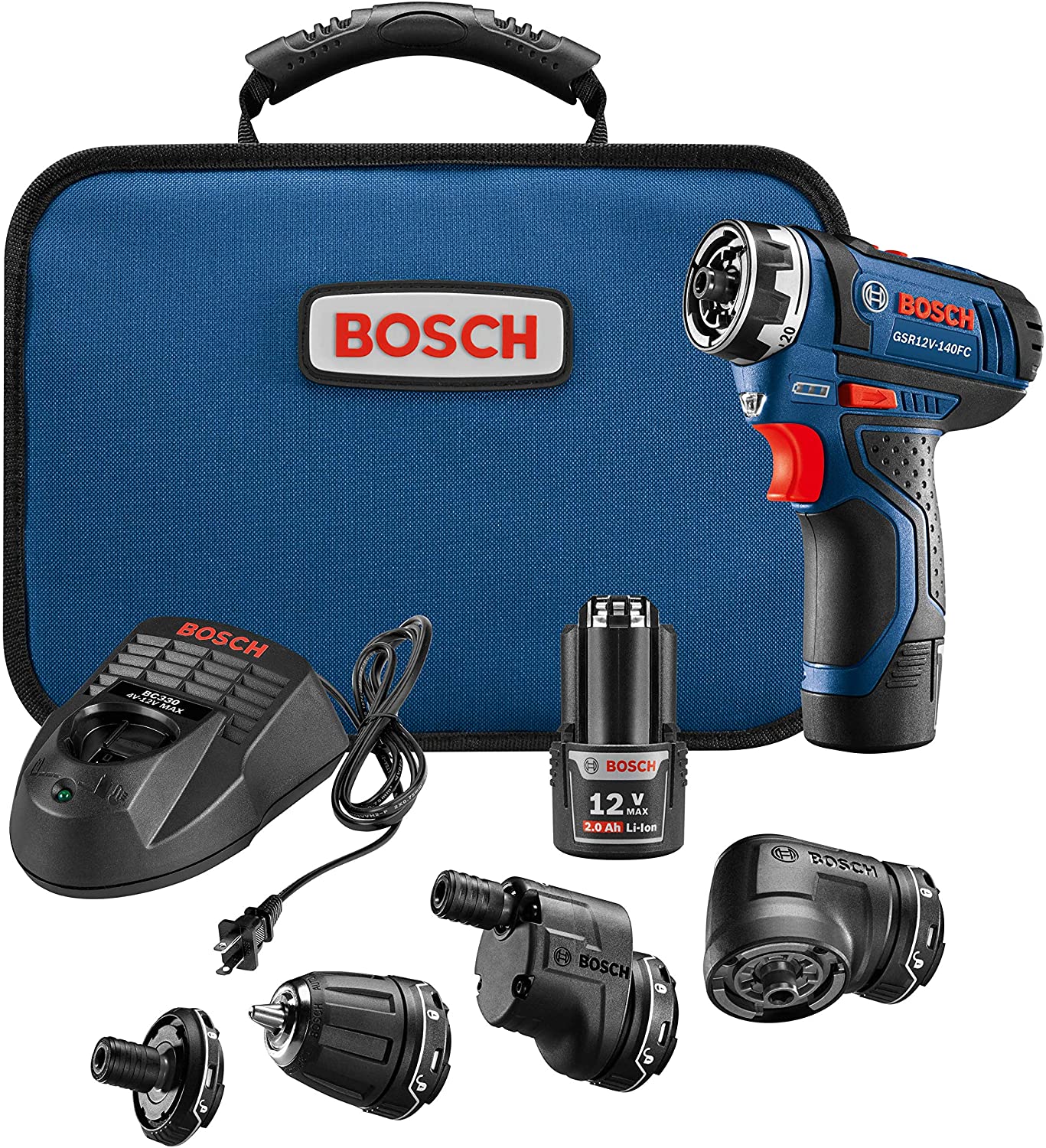 מברגה מודולרית 5 ב1 בוש Bosch GSR12V-140FCB22 במחיר אש! 91AeDZbf-rL._AC_SL1500_