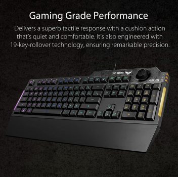 מקלדת גיימינג Asus Tuf K1