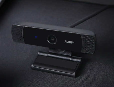 מצלמת אינטרנט Aukey Stream Series FHD Dual-Mic PC-LM1E בחיסול מלאי!