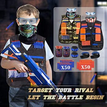 Tactical Vest Kit 2 Pack for Nerf
