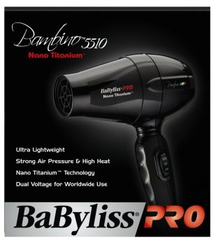 קומפקטי וחזק! מייבש שיער BABYLISS PRO דגם במבינו BAMBINO