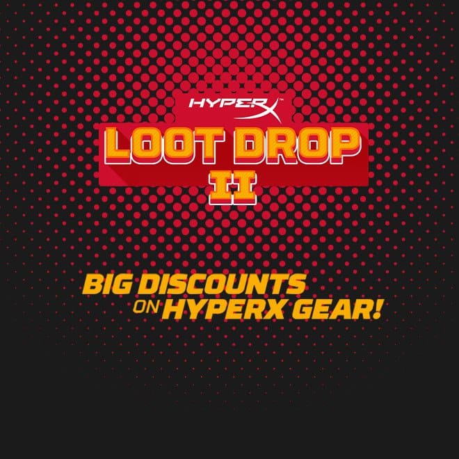 הנחות || HyperX Loot Drop  ≡ כבר כאן!
