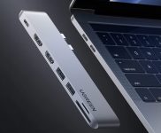 מפצלת type-c מבית UGREEN המותאמת למחשבי macbook