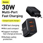 Baseus USB Type C Charger 30W