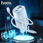 מטען קיר עוצמתי Hoco 65W GaN!
