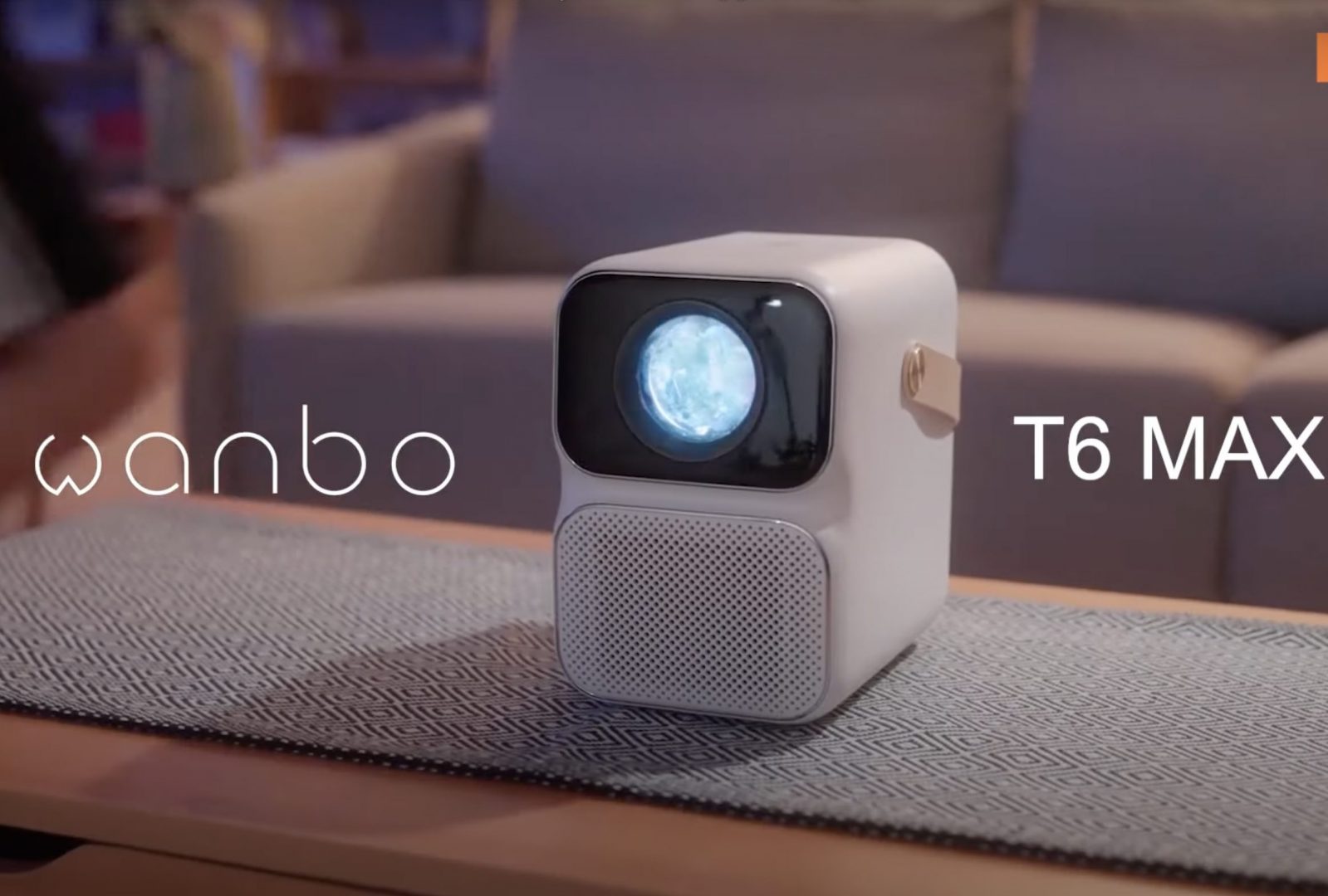 המקרן שעושה הכל! המקרן הקומפקטי XIAOMI Wanbo T6 MAX WANBO T6 MAX