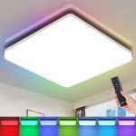 מחטף! תאורת לד Oeegoo 24W הכוללת RGB ושלט רחוק במחיר עקיצה!