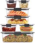שוב בסייל! מארז 7 קופסאות מזון אטומות Airtight מבית Rubbermaid Brilliance במחיר פגז!