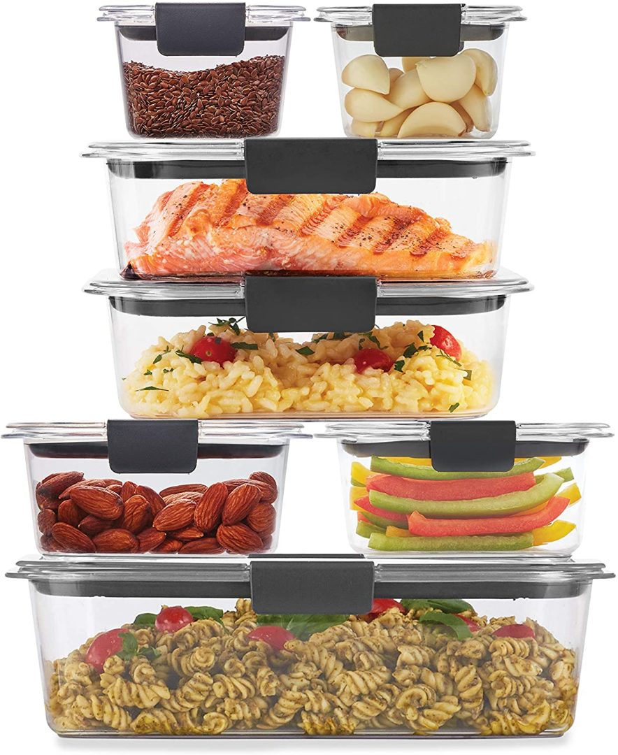 שוב בסייל! מארז 7 קופסאות מזון אטומות Airtight מבית Rubbermaid Brilliance במחיר פגז! 81jI8FxTUXL._AC_SL1500_
