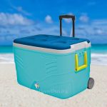 צידנית טרולי ענקית 60 ליטר על גלגלים Camp&Go