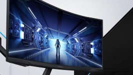 בלאק פרידי! מסך מחשב גיימינג קעור Samsung Odyssey G5 / 34" LED  בריסוק מחיר!