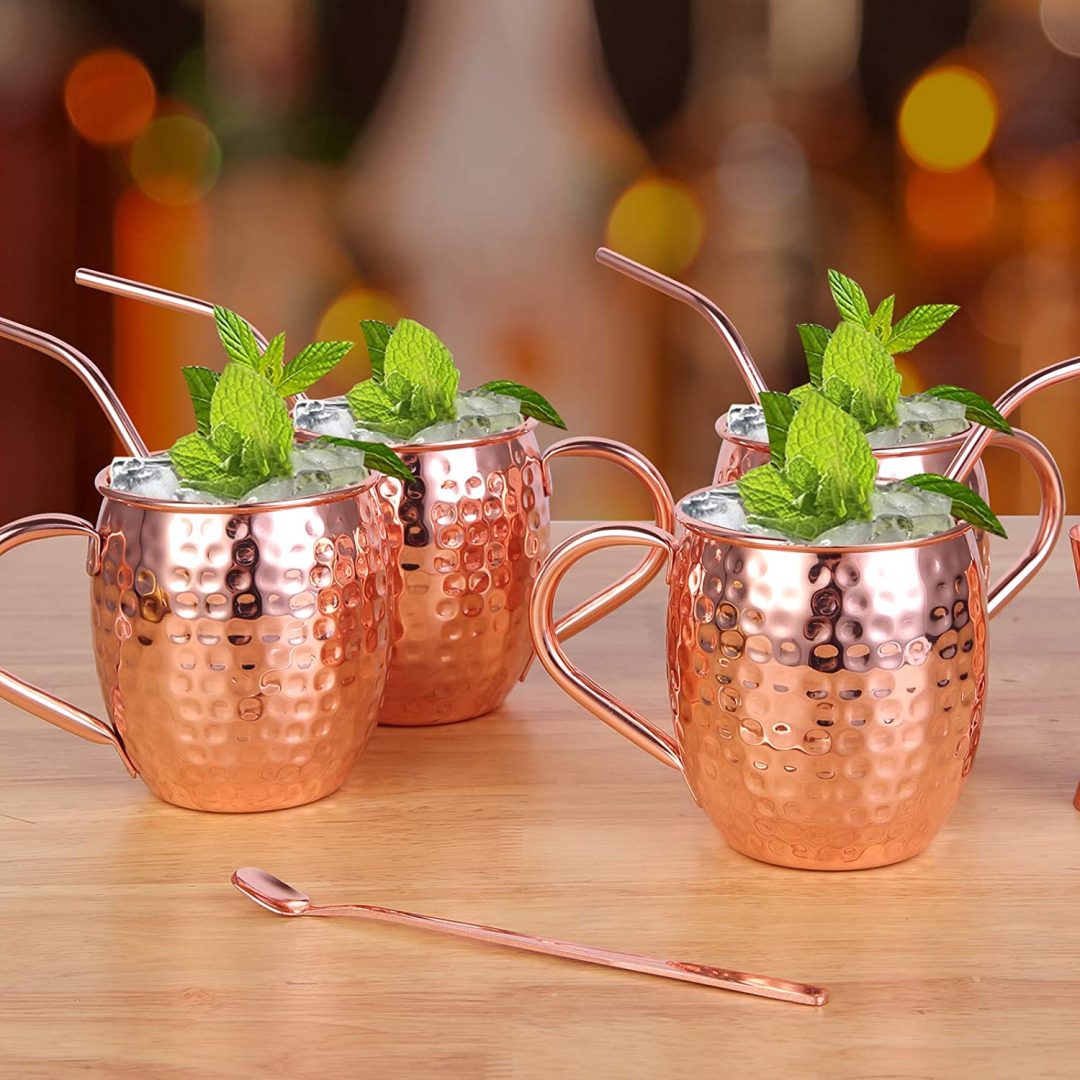 4 כוסות קוקטייל מנחושת בעיצוב Moscow Mule המבוקש במחיר הזוי! 71pzFX8+6CL._AC_SL1500_