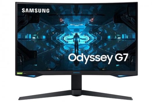מסך מחשב גיימינג קעור Samsung Odyssey G7  HDR 31.5" QLED 240Hz במחיר ואוו!