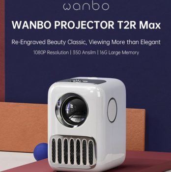 עיצוב רטרו ואיכות 2022! המקרן הקומפקטי Wanbo T2R MAX