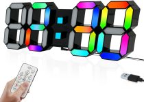 להיט! שעון לד חכם לקיר או לשולחן במחיר היסטרי ושילוח חינמי!