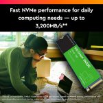 כונן SSD פנימי Western Digital 1TB WD Green SN350 NVMe במחיר טירוף
