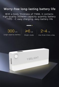 תאורת מגירה אוטומטית Yeelight YLCTD001 במחיר הזול אי פעם!