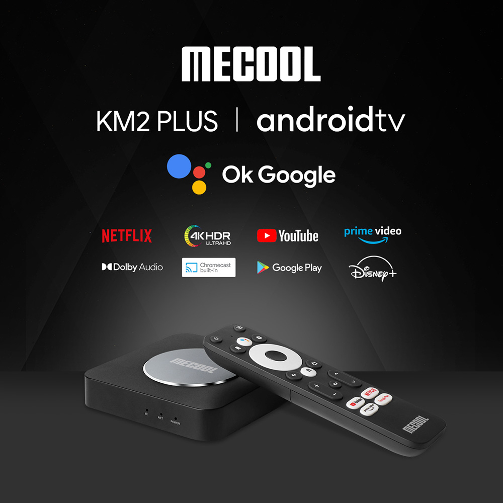 הסטרימר הכי מבוקש ומשתלם - Mecool KM2 Plus MECOOL-KM2-PLUS-Netflix-4K-Android-TV-4K-TV-BOX-517095-0