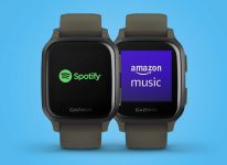שעון חכם מעוצב Garmin Venu Sq Music כולל GPS והורדת שירים ישירות לשעון!