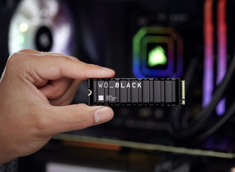 כונן SSD פנימי 2TB מהיר למחשב ולPS5 מדגם  WD_BLACK SN850X NVMe כולל צלעות קירור במחיר אש!