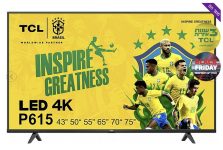 הזול אי פעם! טלוויזיה חכמה TCL 70P615 70" 4K UHD LED עם androidTV במחיר בלאק משוגע!