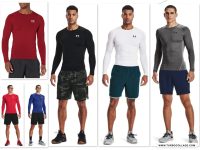חולצת אימון ארוכה HeatGear Compression מבית Under Armour בחצי מחיר!