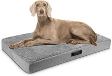 מיטת כלבים עמידה במים לארגז עם כיסוי נשלף לשטיפה לכלבים גדולים במחיר שווה!