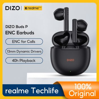 אוזניות ה Realme DIZO Buds P ללא סיליקון!