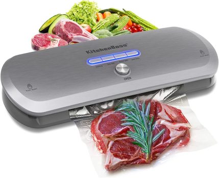 מכשיר איטום בואקום KitchenBoss במחיר שחיטה ומשלוח חינם ללא צורך בהוספת מוצרים!