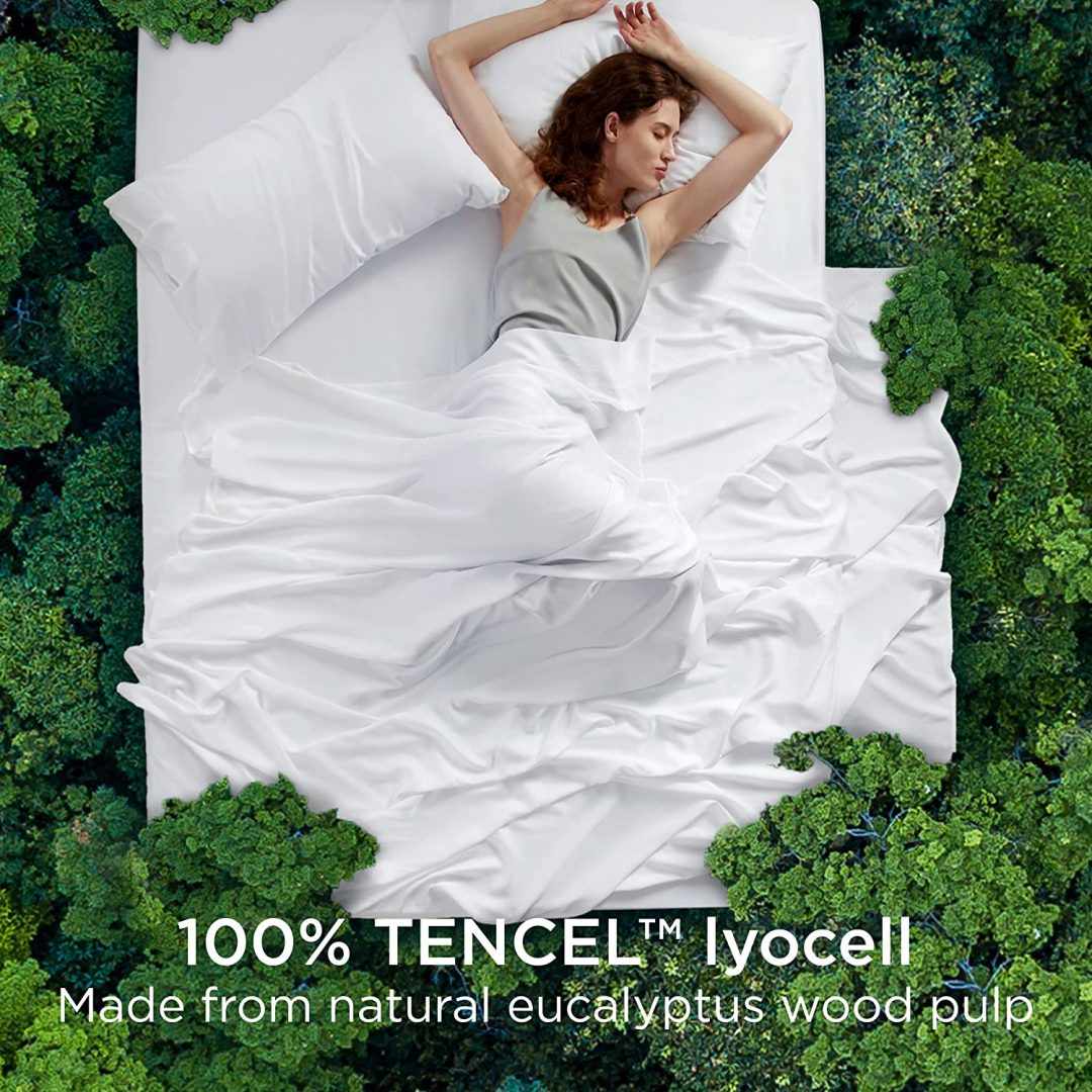 סט מצעים נושם וקריר מסיבי אקליפטוס מבית Bedsure במחיר מדהים! 913mgk1y+7L._AC_SL1500_