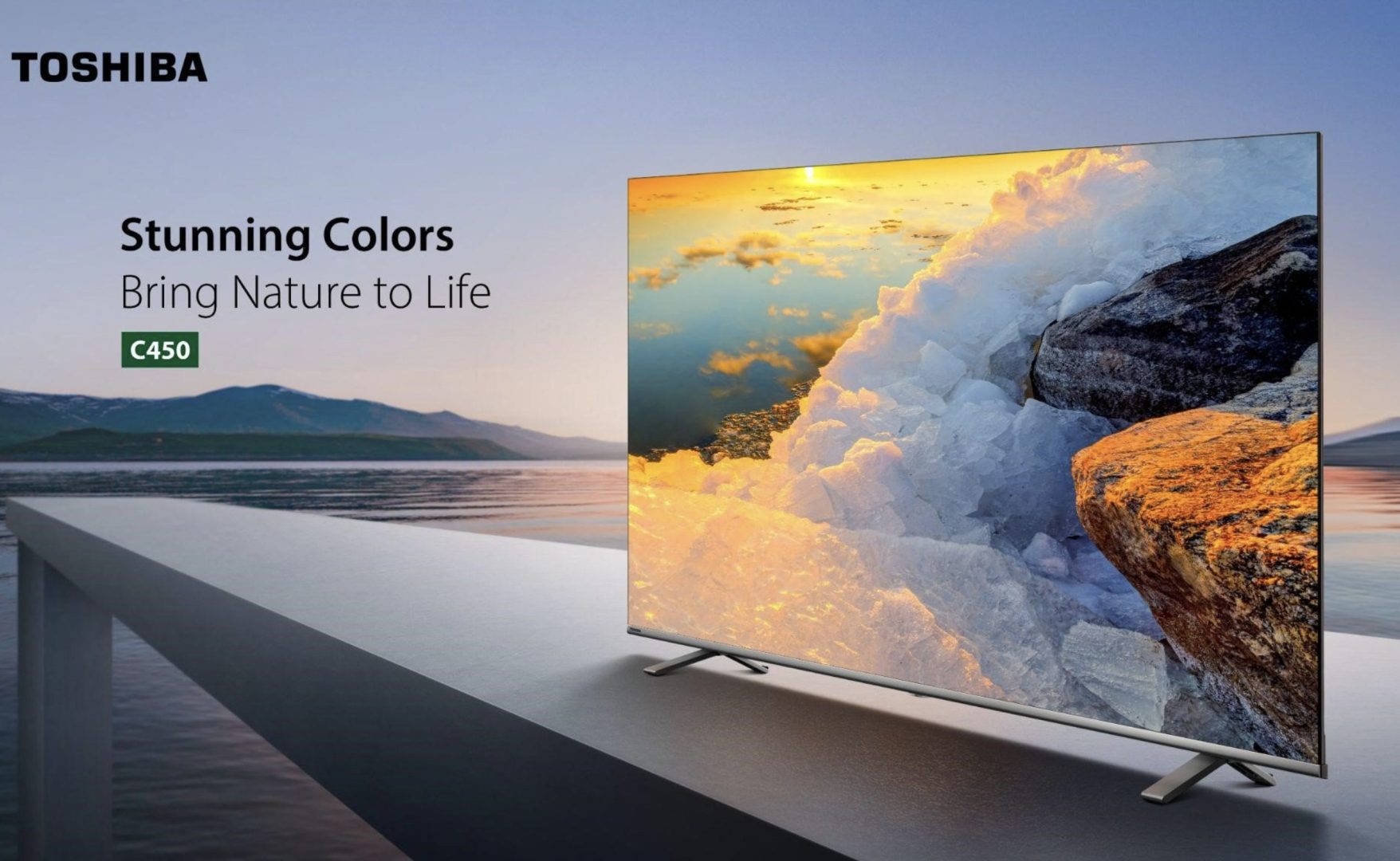חגיגת QLED מבית טושיבה Toshiba - מסכי 55" ו 65" בסייל מטורף וכסף מתנה לקניות! toshiba c450