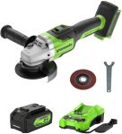 משחזת זווית Greenworks 24V Brushless אלחוטית הכוללת סוללה במחיר היסטרי!