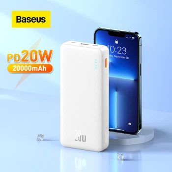 כל הכח במינימום מחיר! מטען נייד Baseus Power Bank 20000mAh