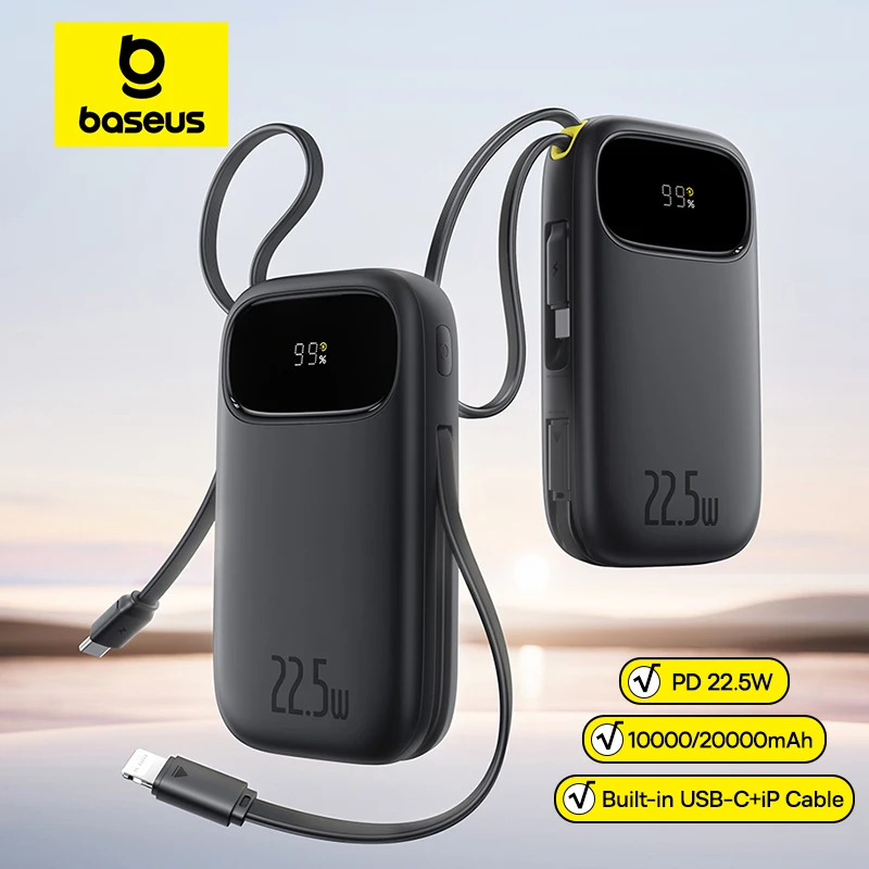 המטען הנייד Baseus Power Bank PD 22.5W המעוצב והמהיר של בסוס!