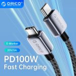 כבל טייפ סי פרימיום מהיר 66W באורך מטר ממותג של Orico