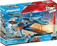 פליימוביל מטוס פעלולים Playmobil Air Stunt Show Phoenix Biplane