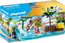 פליימוביל Playmobil 70611 בריכת ילדים עם מגלשה