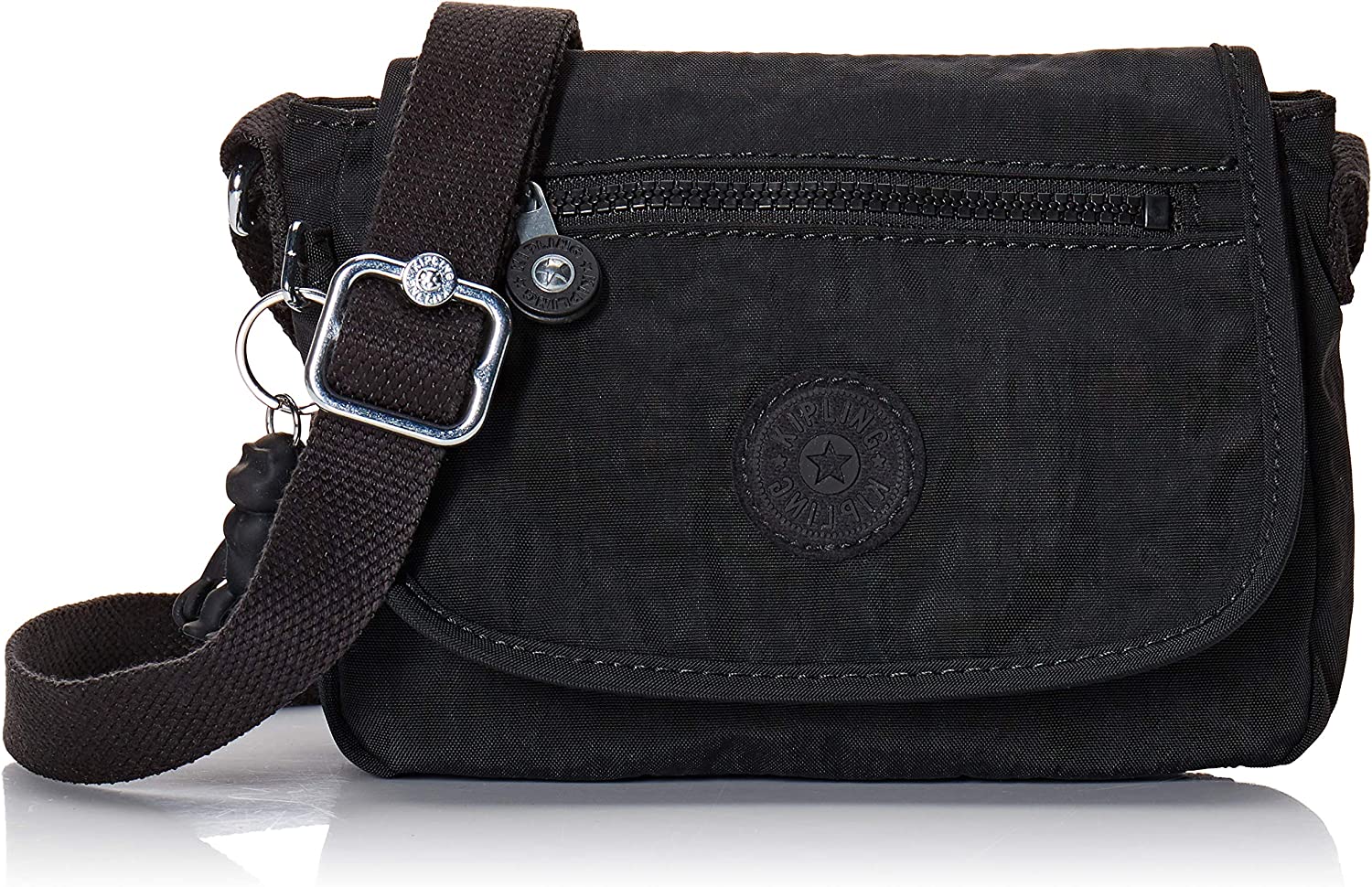 מיני תיק עם רצועה ארוכה Sabian מבית Kipling בצבע שחור במחיר פסיכי! מיני תיק עם רצועה ארוכה Sabian מבית Kipling בצבע שחור במחיר פסיכי!