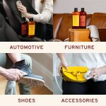 מכירת בזק! מרכך עור של Leather Honey לשימוש על ביגוד עור, רהיטים, פנים רכב ועוד..